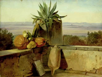 Römischer Balkon, 1834